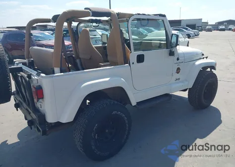 1998 Jeep Wrangler Sahara из США, поврежденный, VIN 1J4FY49S8WP750416